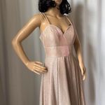 Chic Boutique NY gold glittery cocktail homecoming short dress corset medium Photo 2