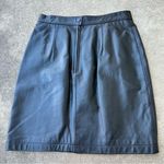 wilson's leather  Vintage Skirt Womens 12 Black Photo 2