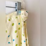 NWT vintage April Cornell “cottage rain” yellow cotton midi skirt Size XL Photo 1