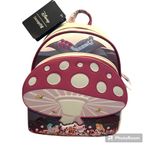 Lounge Fly Firm! Disney Alice in Wonderland Mushroom Tea Party Mini Backpack Photo 1