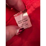 FRANCESCA BETTINI babydoll 100% LINEN DRESS SIZE LARGE Pink Photo 8