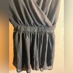 Love Culture  NWT Black Wrap Camisole Romper
Flowy lined backless sexy summer Photo 14
