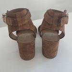 Arturo Chiang  Brown Suede Block Heel Photo 2