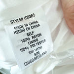 Orange Creek Embroidered Peasant Dress Women's S/M Photo 8