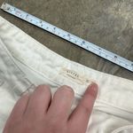 ZARA Harper heritage distressed white Jean shorts Photo 2