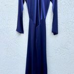 NONchalant the label Dumas maxi dress Extra large eggplant purple satin gown Size XL Photo 3