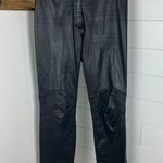 wilson's leather  Maxima Leather Pants Vtg Black Motorcycle Biker Size 8 Photo 0