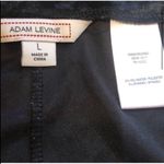 Adam Levine 🆕  velour solid black stretchy leggings size large pull on Photo 4