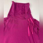 Nike  Pro Berry Color Cowl Neck Athletic Top Size S Photo 4