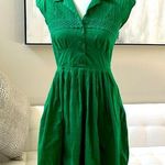 Mauve midi green dress . Beautiful color and dress in good condition and shape. Size 4 Photo 0