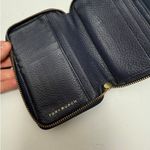 Tory Burch  Navy Leather Wristlet Wallet Photo 7