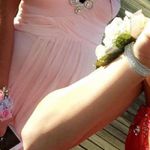 Dillard's Light Pink Prom Dress Photo 1