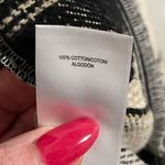 Lucky Brand NWT Women's Beige and Black Buffalo Plaid Oversized Shirt Jacket M Photo 13