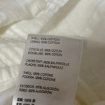 Urban Outfitters  Maisy White Sleeveless Ruffle Racerback Mini Tank Shift Dress M Photo 3