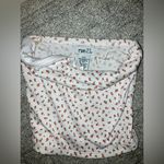 Rue 21 White & Pink Floral Tube Top Photo 1