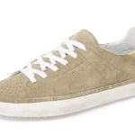 Rebecca Minkoff Taupe Michell Suede Studded Sneakers Size 8.5 Photo 0