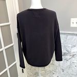 Madewell MWL Superbrushed Easygoing Sweatshirt Black XS Photo 3