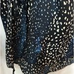 Buddy Love Dot Pattern Blouse Size Large Black Photo 8
