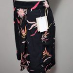 14th & Union black tropical floral high waist shorts size xl Photo 2