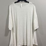 Twenty X white waffle knit fun, casual swing dress asymmetrical Size M Photo 0