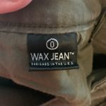Wax Jean  Premium Denim Olive Green Low Rise Skinny Jeans Photo 8