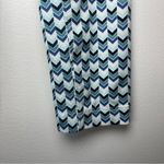 Lady Hagen  Golf Shirt Long Sleeve Blue Green White Geometric Pattern Size Small Photo 8