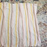 Aerie  Kimono Fringe Striped Swim Coverup Photo 5