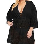 Dotti Solid Plunge Neck Swimsuit Cover Photo 4