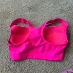 MTA Sport MTA Sports Bright Pink Padded Underwire Sports Bra Women's Size Medium Photo 6