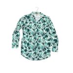 *Duluth Trading Sidwinder Printed Shirt Womens Lg Green Floral Outdoor Workwear Size undefined Photo 2