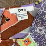 Bar III sheer floral split side tank Photo 1