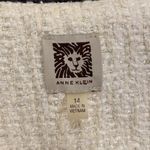Anne Klein Ivory boucle zip up blazer size 14 Photo 5