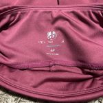 Burgundy Biker Shorts Purple Photo 3