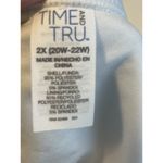 Time And True White Ruffle Cheeky Fit Size 2x Swim Bottoms NWT Photo 5