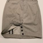 Earnest Sewn Light Gray Lizzie Slim Denim Pencil Skirt Size 29 Size M Photo 5