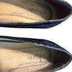Softspots Patent Leather Croc Print Penny Loafer Shoes Women's 10 N Black Office Photo 6