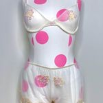 Victoria's Secret Vintage Victoria’s Secret Floral Lingerie Set Photo 4