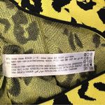 ZARA Leopard Animal Print, Black & Yellow Women Top Size Small Photo 5