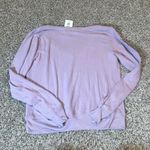Wildfox  Deep V Elderberry Lavender Pullover Sweatshirt Top M Photo 5