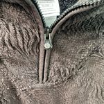 The North Face Women’s Black Osito Raschel-Fleece Quarter-Zip Pullover XL Photo 4