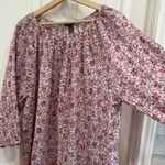 CHAPS  cotton paisley peasant blouse Photo 1