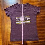 Adidas 2015 Basketball Cleveland Cavaliers Finals Wine Purple Gold Shirt XL Photo 3