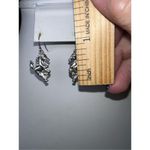 Silver Tone Dainty Horse Dangle Earrings Photo 3