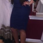 Forever 21  Blue Lace Midi Skirt Photo 4