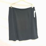 Liz Claiborne NWT 3 Villager Woman Liz Clairborne Mini Black Pencil Skirt Photo 1