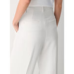 Aritzia  Effortless High-Waisted Wide-Leg Japanese Crepe Trousers White Women's 6 Photo 1