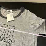 Piko  Women’s Gray Oklahoma OSU Pokes Bamboo Top Medium NWT Photo 8