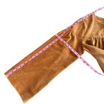 Madewell  Texture and Thread Corduroy Long Sleeve Swing Top Blouse Caramel XL Photo 12