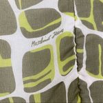 Moschino Jeans Donna Green 100% Silk Midi Dress Photo 7