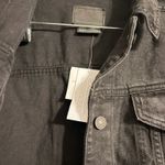 American Eagle Black Denim Jacket Photo 2